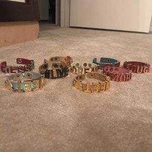 BCBGeneration Affirm hashtags & Replen bracelets